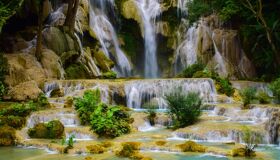 Kuangsi Waterfalls - Begin your visa-prepared day with Laos’s tranquil ambiance